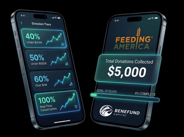 Funding Feeding America App Interface